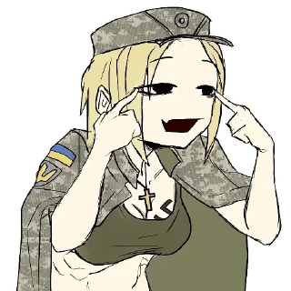 😑 emoji Марічка Telegram sticker 1 of 55