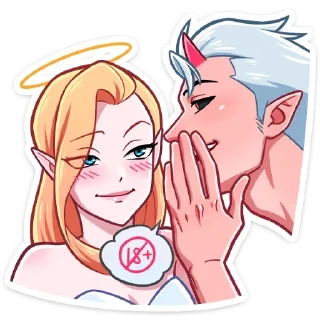 🔞 emoji Больше стикеров: @StikeryT Telegram sticker 18 of 48