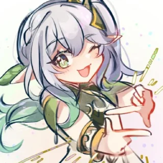 🌱 emoji Рукхадевата • @itsgensharts Telegram sticker 20 of 120