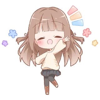 Sticker from Милая-тян @nyasticks