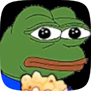 🍿 emoji Pepe video pack 2 Telegram sticker 21 of 76