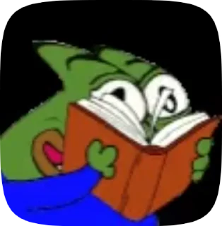 📖 emoji Pepe video pack 2 Telegram sticker 24 of 76