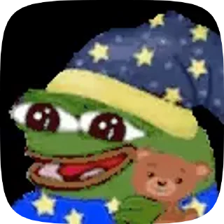 😴 emoji Pepe video pack 2 Telegram sticker 7 of 76