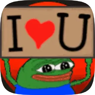🫶 emoji Pepe video pack 2 Telegram sticker 11 of 76
