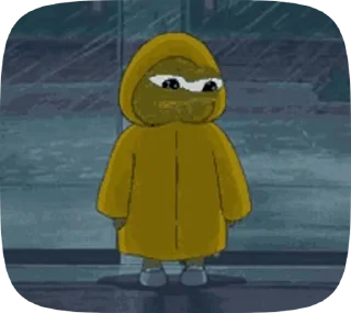 🌧 emoji Pepe video pack 2 Telegram sticker 15 of 76