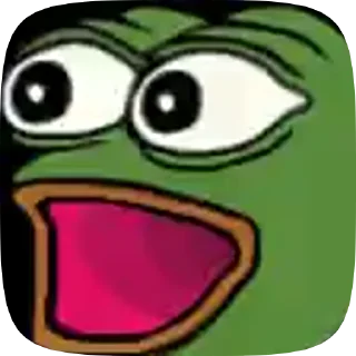 Sticker from Pepe video pack