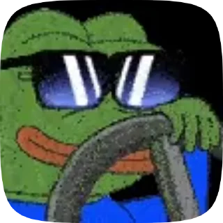 Sticker from Pepe video pack