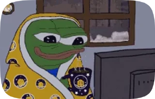 🖥 emoji Pepe video pack 2 Telegram sticker 17 of 76