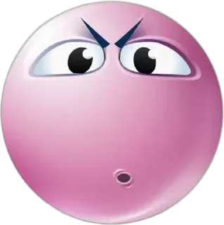 Sticker from pink emotions
