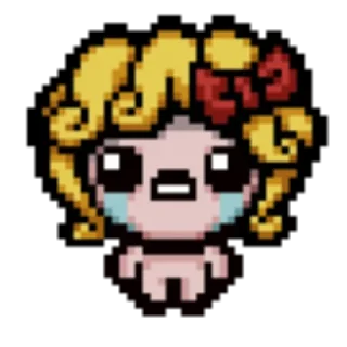 Sticker from tboi @IVdoom_stickers