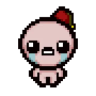 Sticker from tboi @IVdoom_stickers