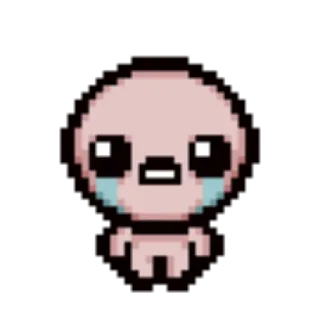 Sticker from tboi @IVdoom_stickers