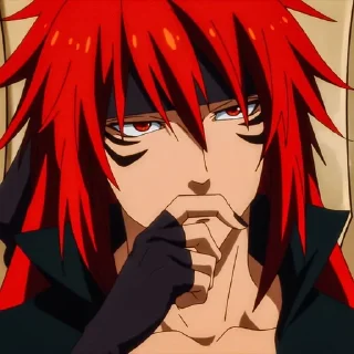 🩸 emoji ♡GUY CRIMSON♡  ♡@quwwel♡         . Telegram sticker 4 of 24