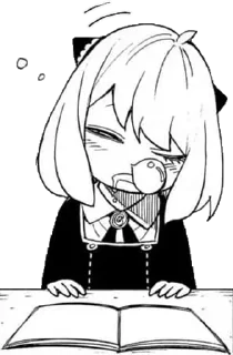 😪 emoji Семья Шпиона (SPY x FAMILY) - @spyxfamilyani Telegram sticker 14 of 34