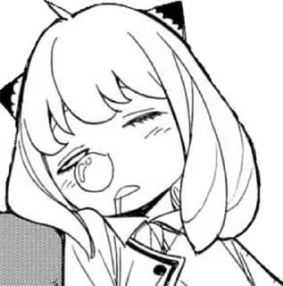 😪 emoji Семья Шпиона (SPY x FAMILY) - @spyxfamilyani Telegram sticker 20 of 34
