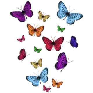 🦋 emoji @gifsandimages  🦋Butterfly🦋 — @stckrRobot Telegram sticker 21 of 120