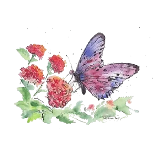🦋 emoji @gifsandimages  🦋Butterfly🦋 — @stckrRobot Telegram sticker 23 of 120