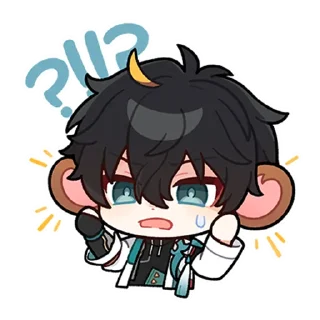 ❓ emoji История смуты на Пуньяконии | @honkaistarrailofficial Telegram sticker 15 of 16