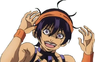Sticker from Jojo part 5