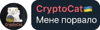 Sticker from CryptoCat Chat💬 pack by @QuotLyBot