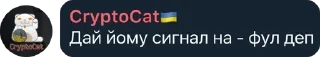 🌟 emoji CryptoCat Chat💬 pack by @QuotLyBot Telegram sticker 15 of 120