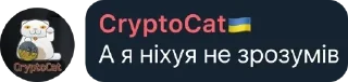 🌟 emoji CryptoCat Chat💬 pack by @QuotLyBot Telegram sticker 20 of 120