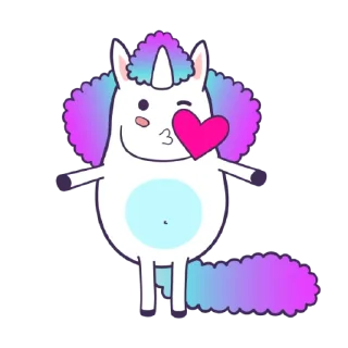 Sticker from Bright Unicorns