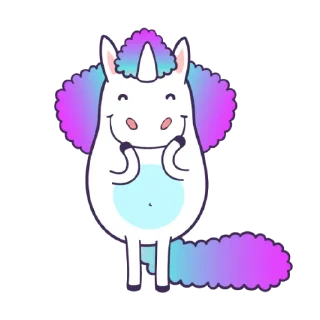 Sticker from Bright Unicorns