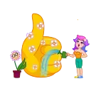 Sticker from Rainbow Girl
