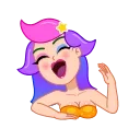 Sticker from Rainbow Girl