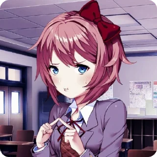 Sticker from Doki Doki/Доки Доки