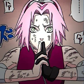 Sticker from Sakura Haruno by @skraharuno
