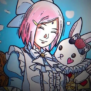 🌸 emoji 春野サクラ - @narutocastle Telegram sticker 11 of 25
