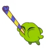 Slight Salmon Tiglon sticker preview 3