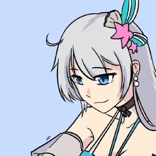 🍂 emoji Kiana Kaslana(Sirin) Telegram sticker 18 of 32