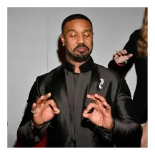 Sticker from Michael B Jordan @TgEmodziBot