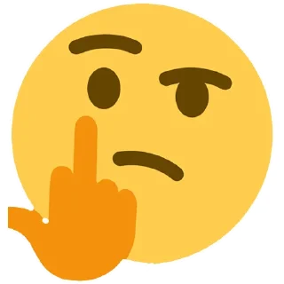 Sticker from 🤔