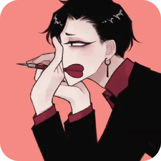 🍷 emoji 혀누HyuNᴏᴏ 6 Telegram sticker 5 of 94