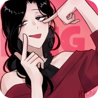Sticker from 혀누HyuNᴏᴏ 4