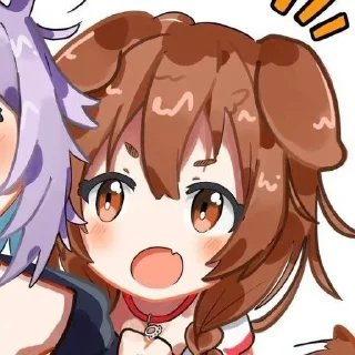 🐶 emoji Korone Inugami @kiwiys Telegram sticker 22 of 41