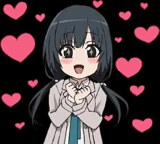 ❤️ emoji Стикеры @stickrubot @textmeru_bot Telegram sticker 13 of 57