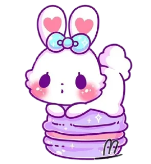🍪 emoji Bunny @stickersb2b Telegram sticker 15 of 44