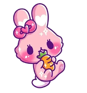 🥕 emoji Bunny @stickersb2b Telegram sticker 11 of 44