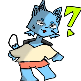 🤨 emoji Who is mitsu? Ху из митсу? Telegram sticker 4 of 14