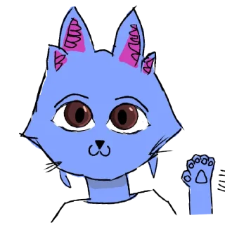 🐱 emoji Who is mitsu? Ху из митсу? Telegram sticker 1 of 14