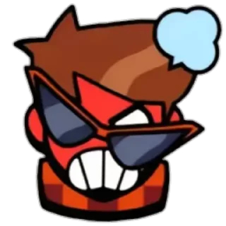 😡 emoji Лололошка. Telegram sticker 4 of 22