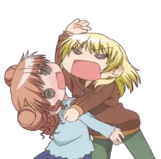Sticker from Hidamari Sketch