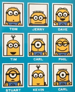Sticker from Minions 😱