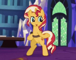 Sticker from Sunset | @MyLittlePony_bots @Ctikerubot