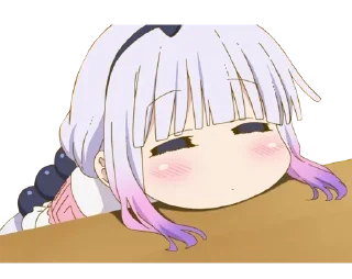 ☺ emoji Kanna Kamui Telegram sticker 24 of 110